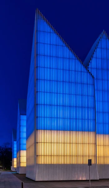 Abril 2022 Mieczyslaw Karlowicz Philharmonic Concert Hall Ciudad Szczecin Polonia — Foto de Stock