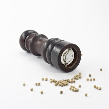 Wooden pepper grinder