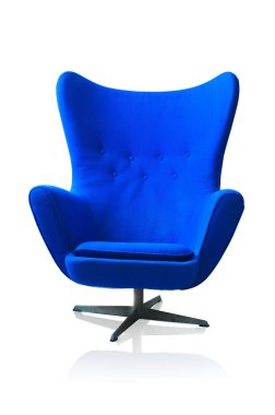 Modern mavi sandalye