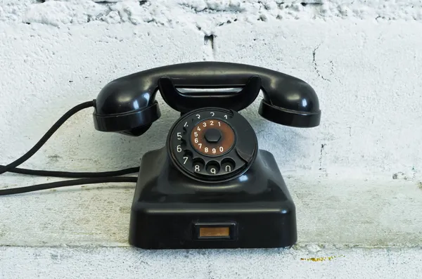 Телефон с вращающимся номером — стоковое фото