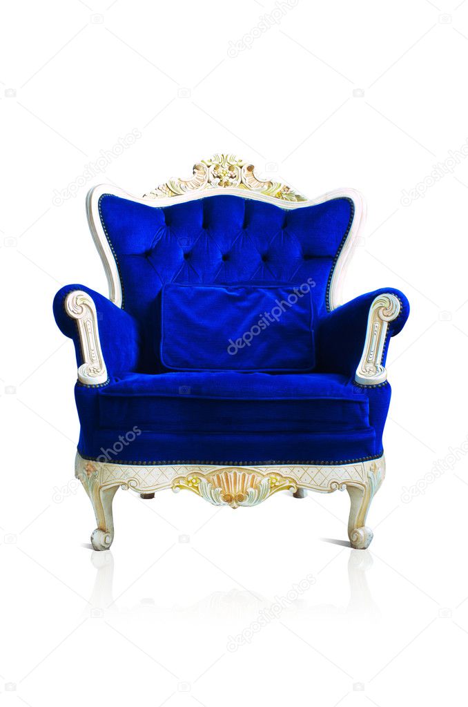 Blue sofa Armchair