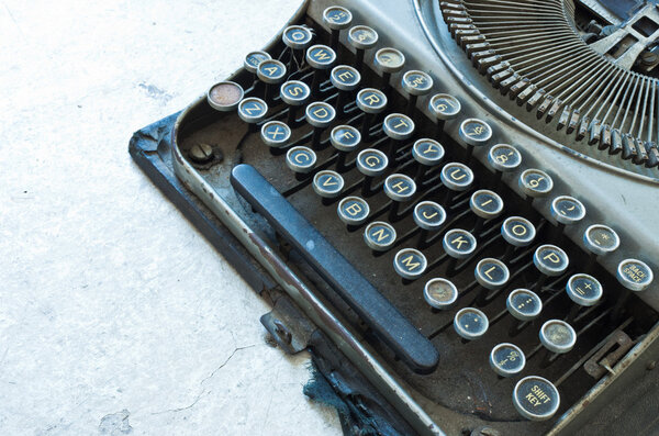Old Antique typewriter