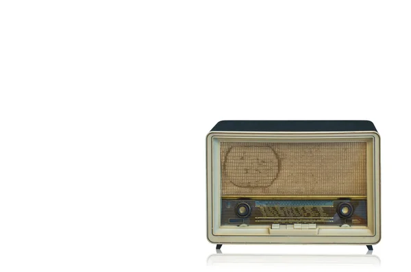 Oude radio — Stockfoto