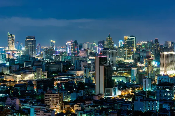 Bangkok vista nocturna — Foto de Stock