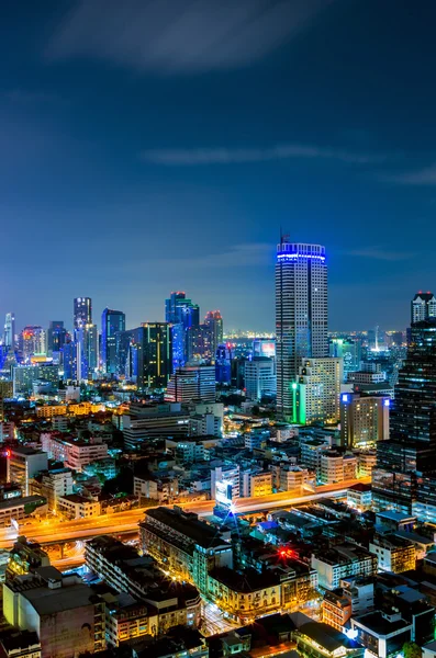 Bangkok notte viwe — Foto Stock