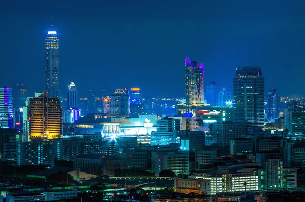 Bangkok vista nocturna —  Fotos de Stock