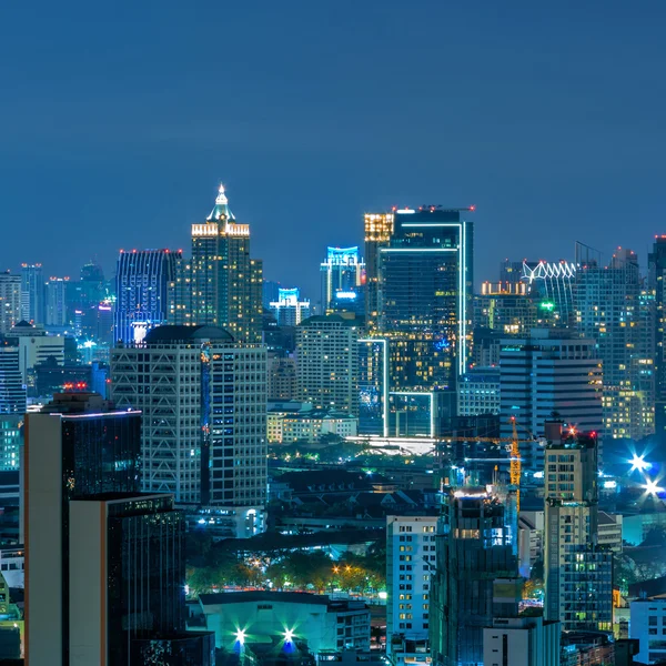 Bangkok vista nocturna —  Fotos de Stock