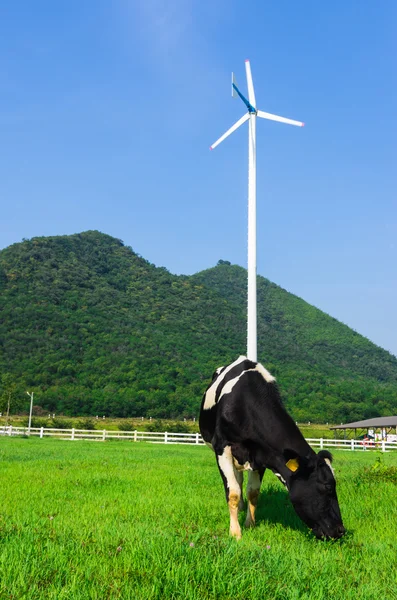 Vindkraftverk energi. — Stockfoto