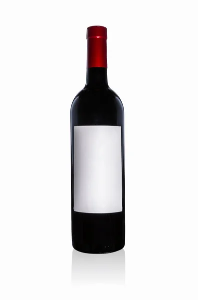 लाल वाईन बाटली — स्टॉक फोटो, इमेज