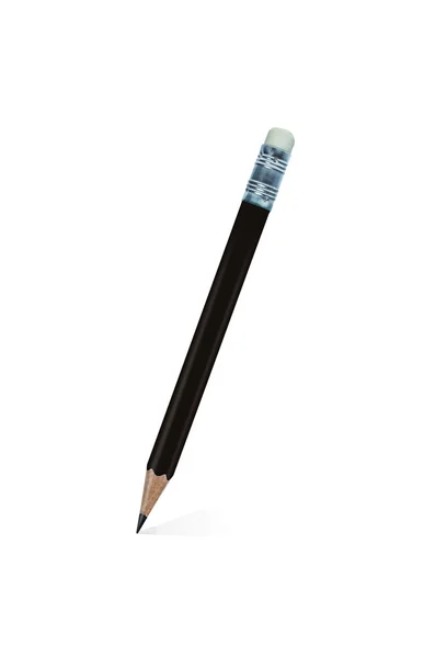 흰색 배경에 고립 된 연필 — 스톡 사진