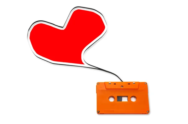 Audio cassette — Stockfoto