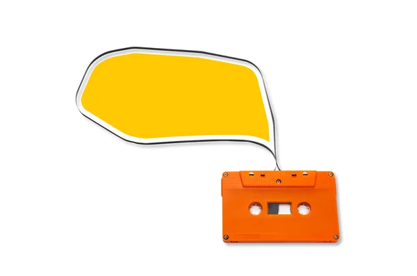 Audio cassette — Stockfoto