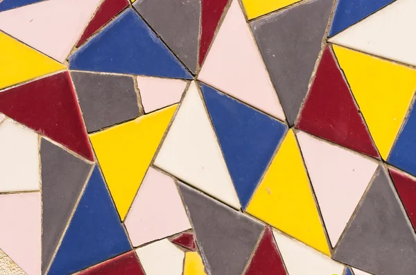 Stone mosaic tile mixed colors. — Stock Photo, Image