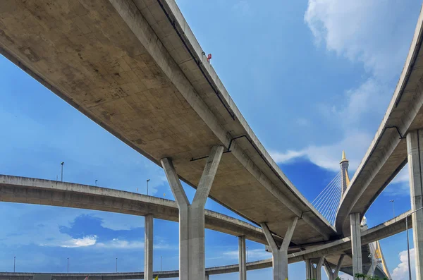 Bhumibol Bridge — Stock Photo, Image