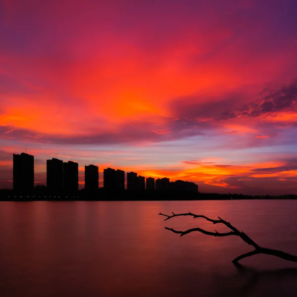 Panoráma města moderní rezidenční — Stock fotografie