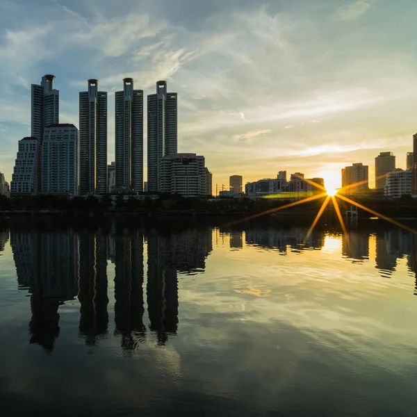 Blick auf bangkok — Stockfoto