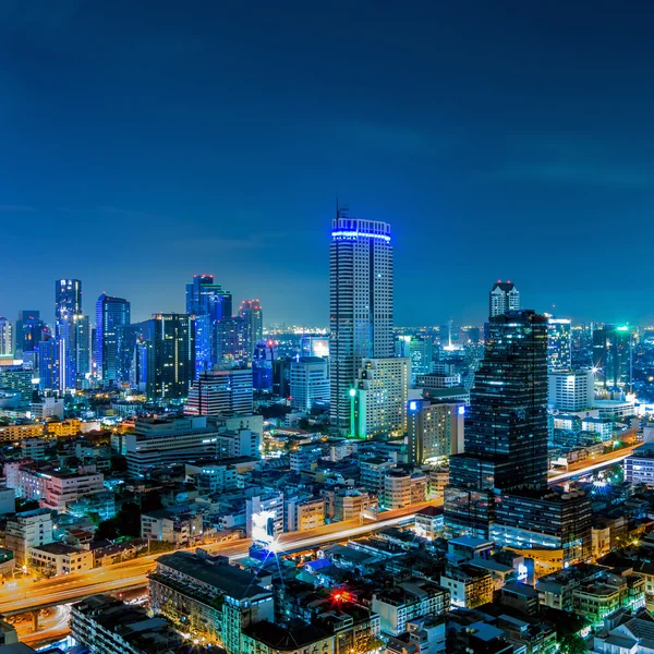 Ночной вид Бангкока — стоковое фото