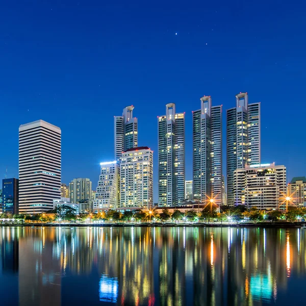 Bangkok Nachtsicht — Stockfoto