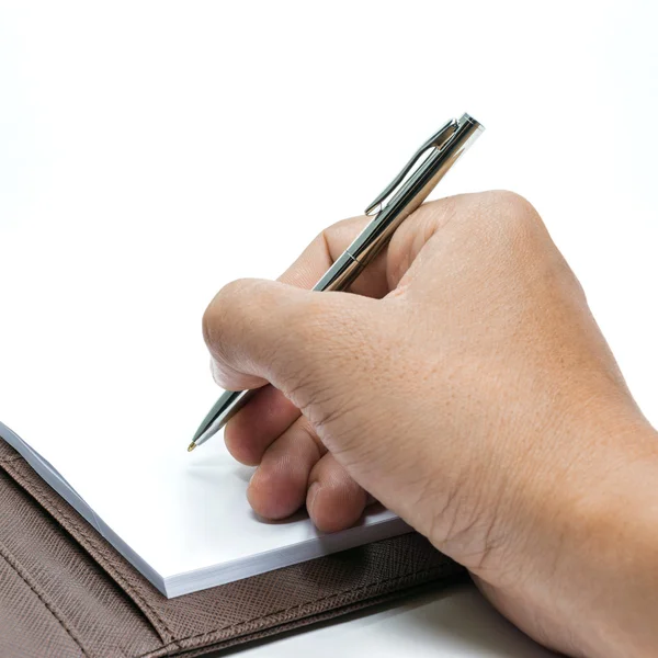 Notebook and Pen. — Stock Photo, Image