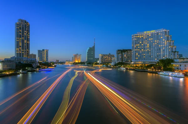 Bangkok vue de nuit — Photo