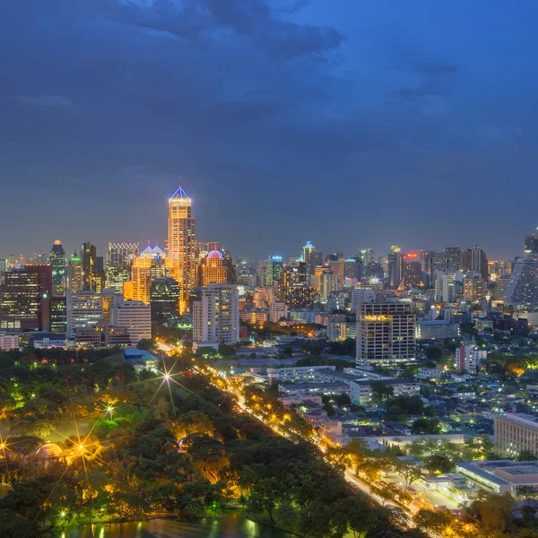 Bangkok vista noturna — Fotografia de Stock