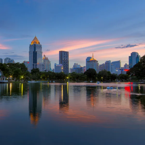 Bangkok Nachtsicht — Stockfoto