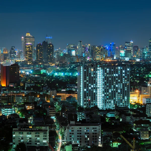Wgląd nocy w Bangkoku — Zdjęcie stockowe