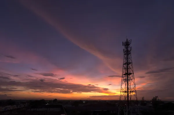 siluetleri telekomünikasyon Kulesi