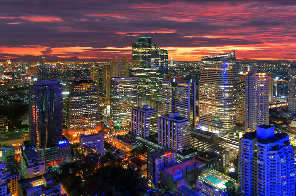 Ночной вид Бангкока
