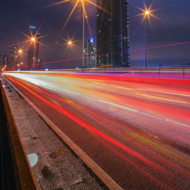 Bangkok gece görünümü