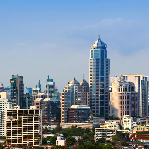 Uitzicht op de stad Bangkok — Stockfoto