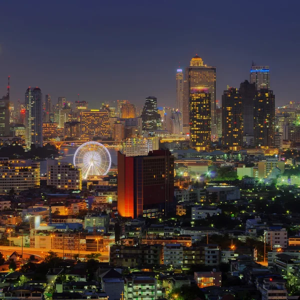 Bangkok vista nocturna —  Fotos de Stock