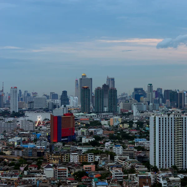 Bangkok nacht weergave — Stockfoto