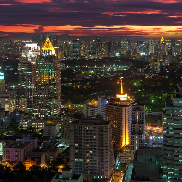 Paesaggio urbano di Bangkok . — Foto Stock