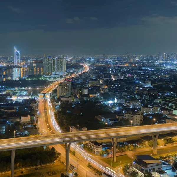 Udsigt over Bangkok - Stock-foto