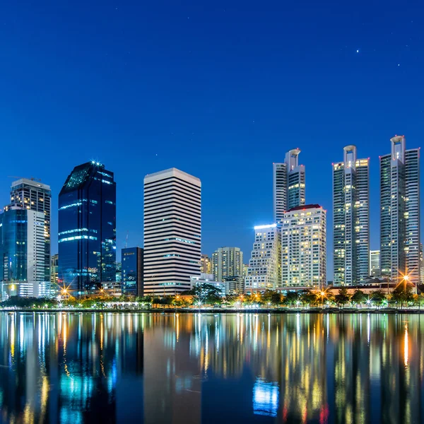 Bangkok Nachtsicht — Stockfoto