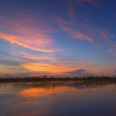 gökyüzü günbatımı