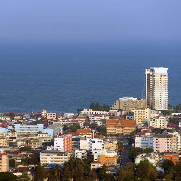 Hua hin strand — Stockfoto