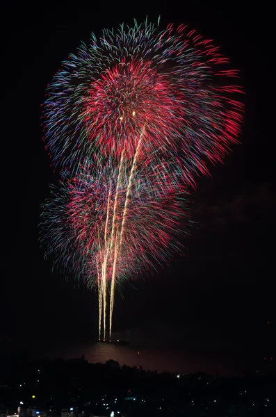 Fuochi artificiali — Foto Stock