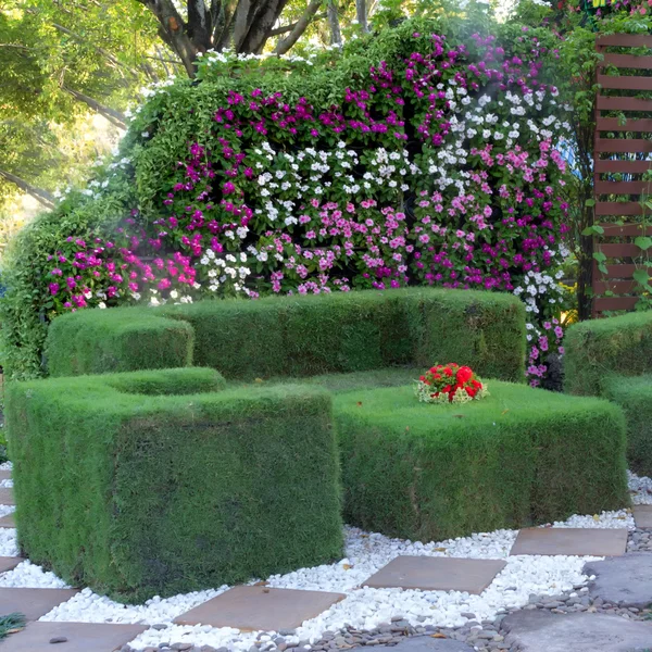 Sofa grass — Stock Photo, Image