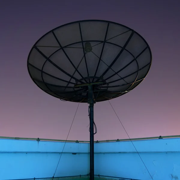 Satellite dish antennas — Stock Photo, Image