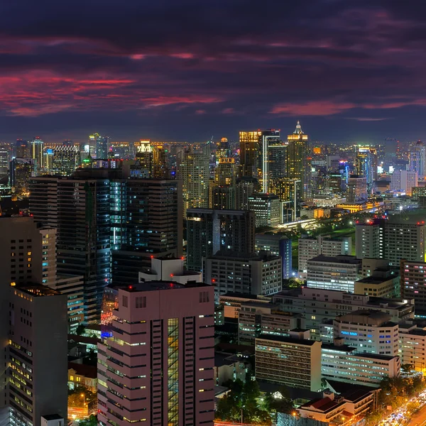 Panoráma města Bangkok. — Stock fotografie