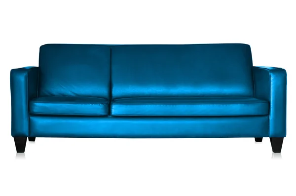 Blue sofa — Stock Photo, Image