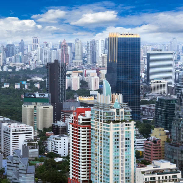 Widok na miasto Bangkok — Zdjęcie stockowe