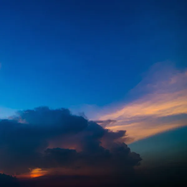 Sunset sky — Stock Photo, Image