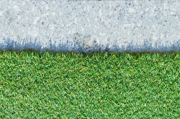 Artificial grass. — Stock Photo, Image