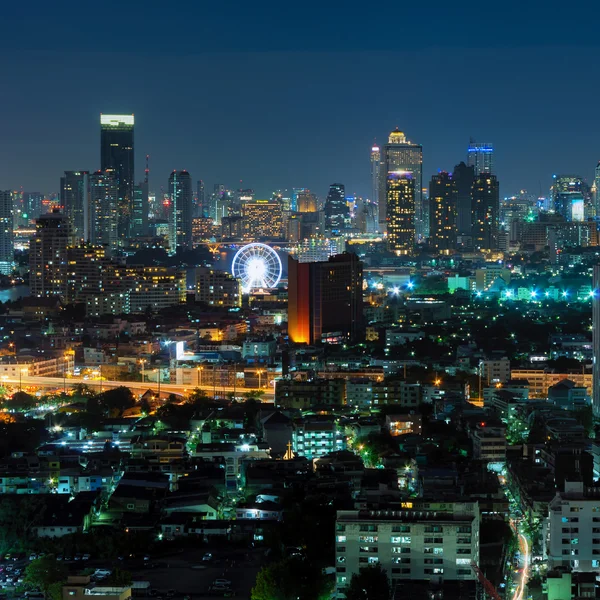 Bangkok vista noturna — Fotografia de Stock