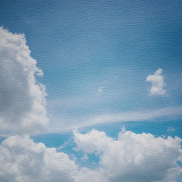 Textura de papel con patrón de nube —  Fotos de Stock