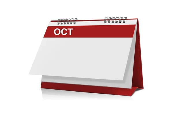 Calendrier d'octobre — Photo