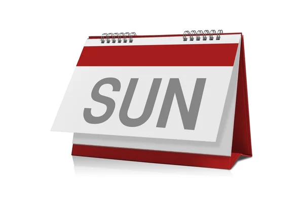 Calendar of sundays — Stock Photo, Image